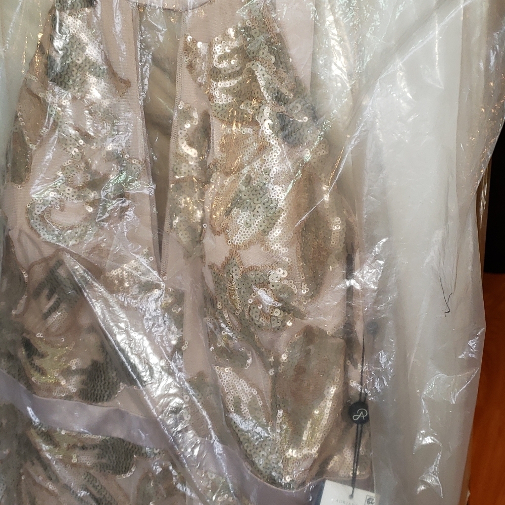 Adrianna Papell Halter Gown